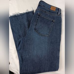 2/$30 L.L. BEAN Beanflex Women's‎ Blue Jeans-(#1,398)